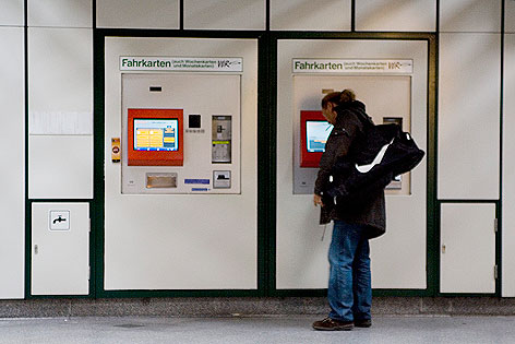 Ticketautomat der Wiener Linien
