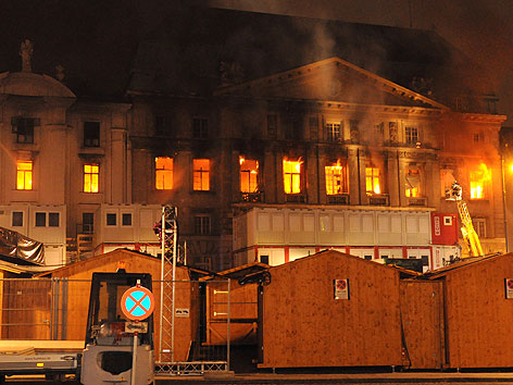 Brand bei der Bank Austria Zentrale Am Hof