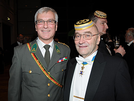 Elmar Podgorschek und Brigadier Jung