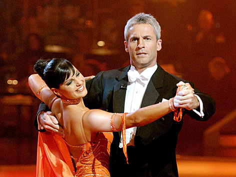 Michael Konsel 2007 bei der ORF-Show "Dancing Stars" mit Nicole Kuntner