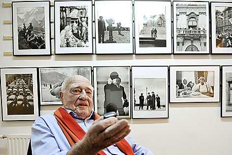 Fotograf Erich Lessing  eröffnet eigene Fotogalerie