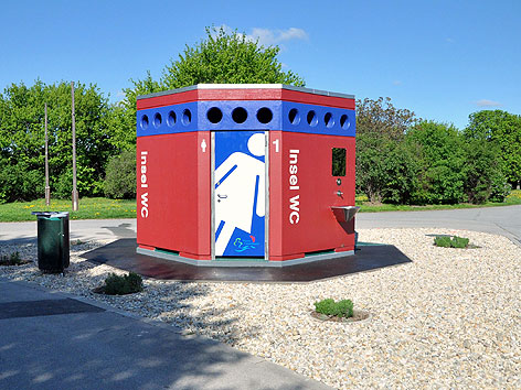 Neue WC-Anlage auf der Wiener Donauinsel