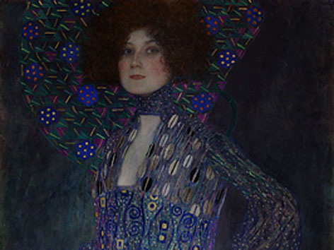 Gustav Klimt Porträt Emilie Flöge