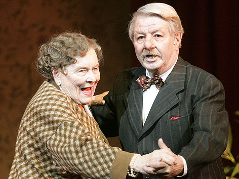 Heinz Petters mit Hilde Sochor in "Cabaret" im März 2007 im Volkstheater