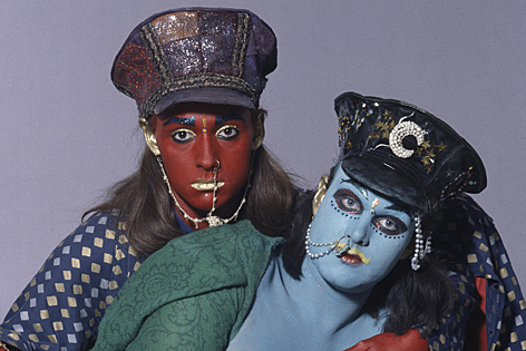Johnny Rozsa, Leigh Bowery with Trojan, Pakis from Outer Space, 1983, C-Print