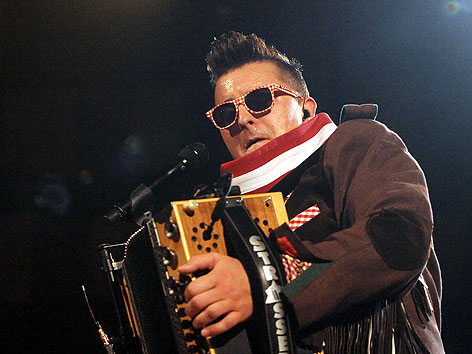 Andreas Gabalier bei Konzert in der Wiener Stadthalle im Mai 2012