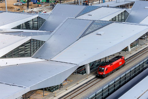 Hauptbahnhof neu in Wien