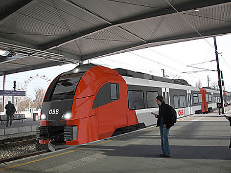 ÖBB bestellen bei Siemens neue Züge - Visualisierung des Der Desiro ML