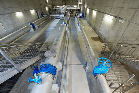 Neues Trinkwasserkraftwerk am Wienerberg