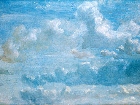 Wolkenstudie von John Constable, 1822