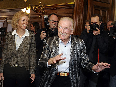 James Last bei der Verleihung des Goldenen Ehrenzeichens für Verdienste um das Land Wien