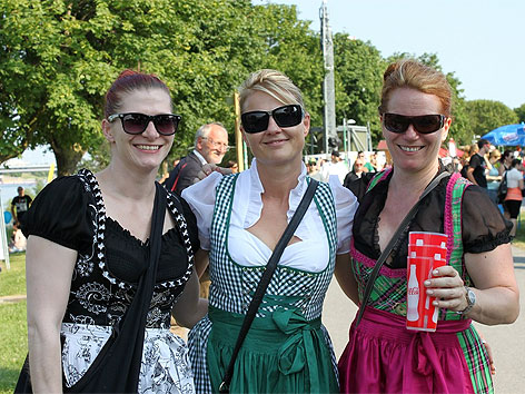 Besucher am Donauinselfest 2013