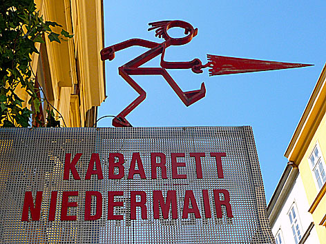 Kabarett Niedermair - Eingang
