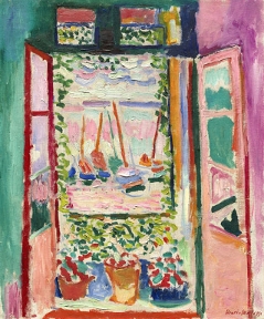 Henri Matisse, Das offene Fenster, 1905, Öl auf Leinwand