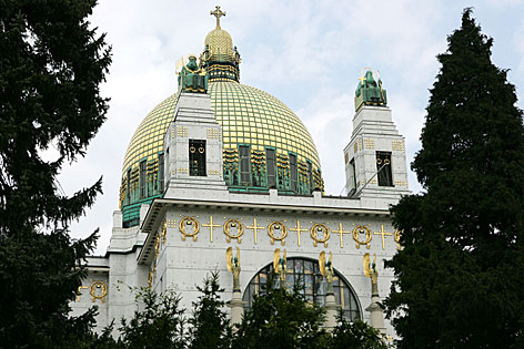 Die Otto Wagner-Kirche in Wien-Steinhof