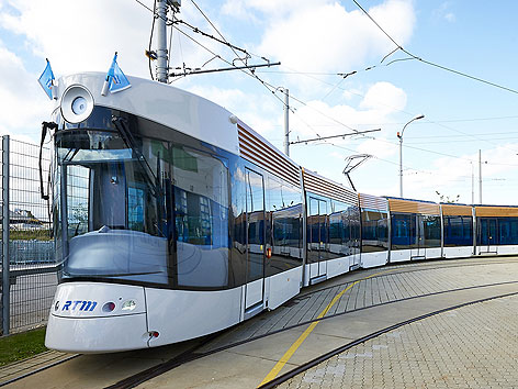 Straßenbahn-Modell für Marseille der Firma Bombardier