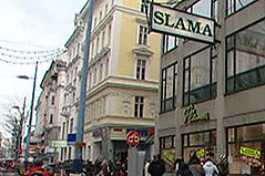 Slama-Geschäft in der Mariahilfer Straße