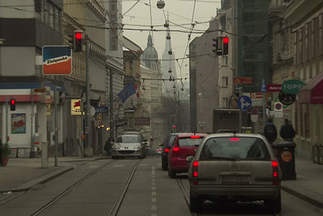 Josefstädter Straße, Blick auf den Stephansdom