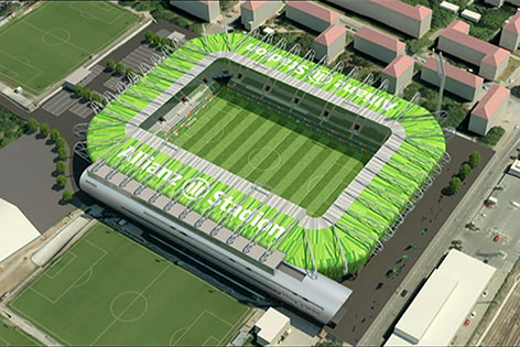 Neues Rapid-Stadion