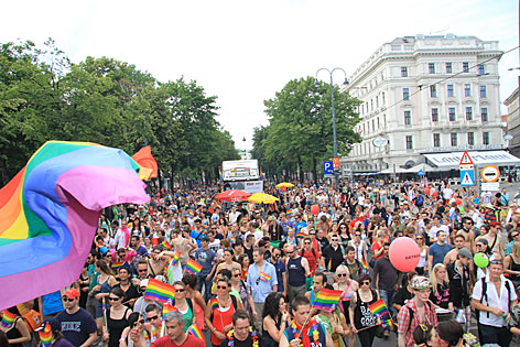 Vienna Pride Regenbogenparade