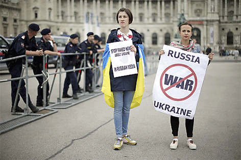 Demo gegen Putin
