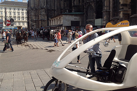Fahrradtaxi Am Stephansplatz