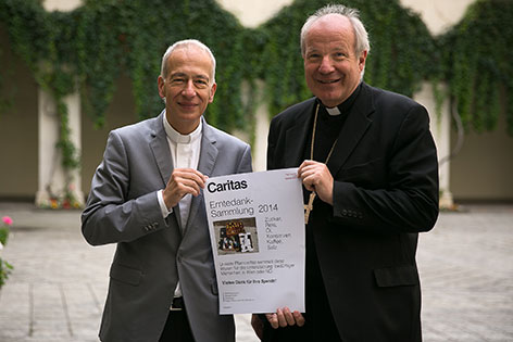 Caritas-Direktor Michael Landau und Kardinal Christoph Schönborn