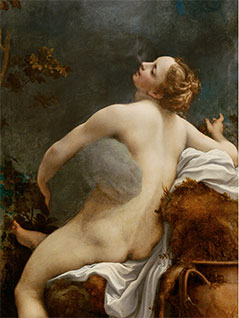 "Jupiter und Io", Antonio Allegri, gen. Correggio