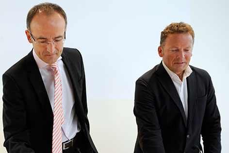 Tobias Natter (l.) und Peter Weinhäupl