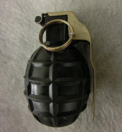 Handgranate mit der Bezeichnung M75 aus dem Raum Ex-Jugoslawien