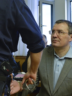 Der Angeklagte Vadim Koshlyak