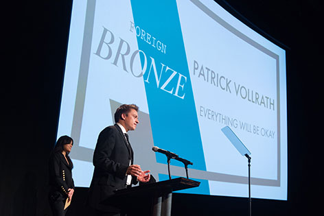 Patrick Vollrath bei der 42. Oscar-Verleihung der Student Academy in Beverly Hills
