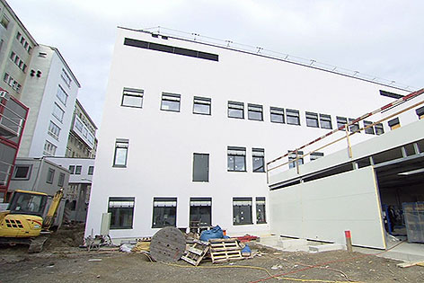 OP-Baustelle im Wilhelminenspital