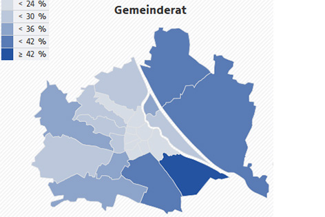 FPÖ-Anteile Gemeinderatswahl 2015