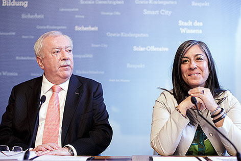 Michael Häupl und Maria Vassilakou