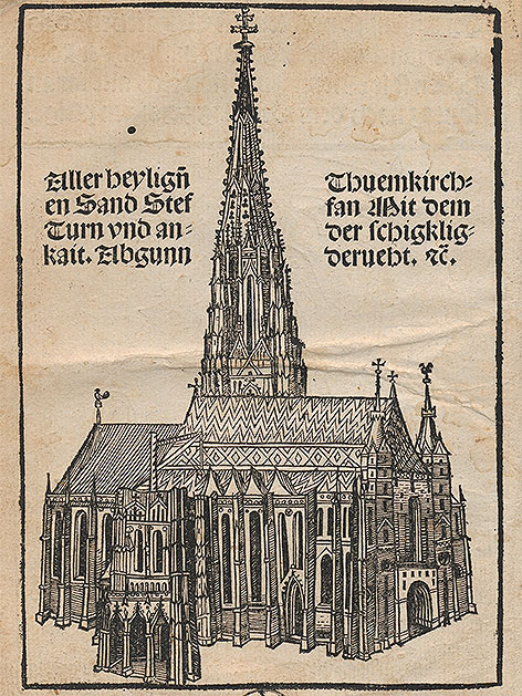 Stephansdom, Wiener Heiltumsbuch, 1502