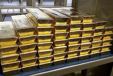 15 Tonnen Gold der Österreichische Nationalbank (OeNB)
