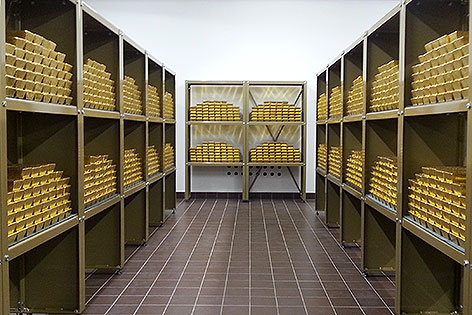 15 Tonnen Gold der Österreichische Nationalbank (OeNB)