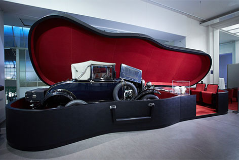 Auto von Alban Berg im Technischen Museum