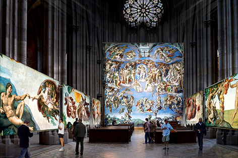 Michelangelo Ausstellung Votivkirche
