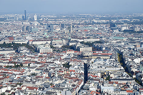 Wien Luftaufnahme