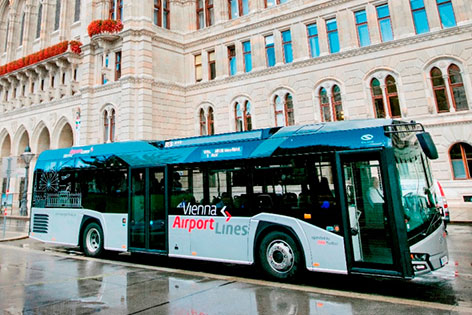 Neuer Bus der Vienna Airport Lines