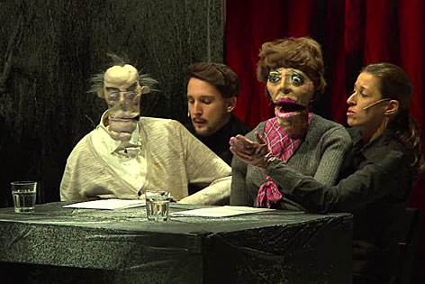 Puppenspiel gegen Hasspostings im Rabenhof-Theater