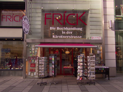 Die Buchhandlung Frick auf der Kärntner Straße schließt nach 28 Jahren