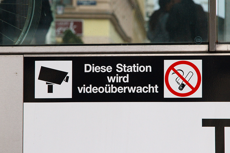 Videoüberwachung bei den Wiener Linien