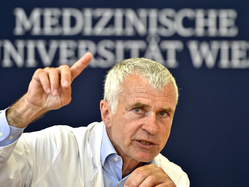 Walter Klepetko, Leiter der Klinischen Abteilung für Thoraxchirurgie der MedUni Wien