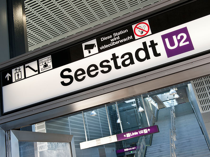 U-Bahn-Station Seestadt Aspern