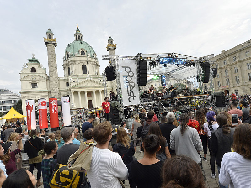 Popfest 2017 am Karlsplatz
