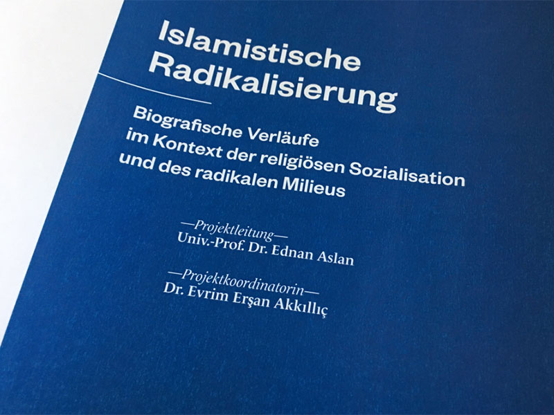 Deckblatt zu Aslan-Studie "Islamistische Radikalisierung"