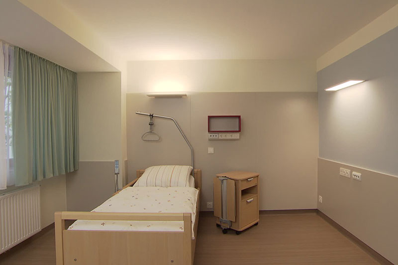 Zimmer im Hospiz Rennweg
